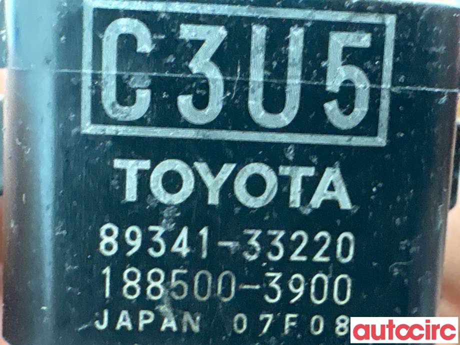 Parkeringssensor bak til Toyota Corolla 2019-->>  (TOYOTA|8934133220X1|188500-3900|89341-33220)