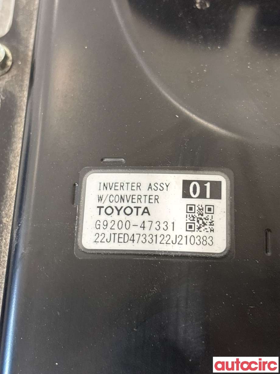 Inverter hybrid til Toyota Corolla 2019-->>  (TOYOTA|G920049136||G9200-47331)