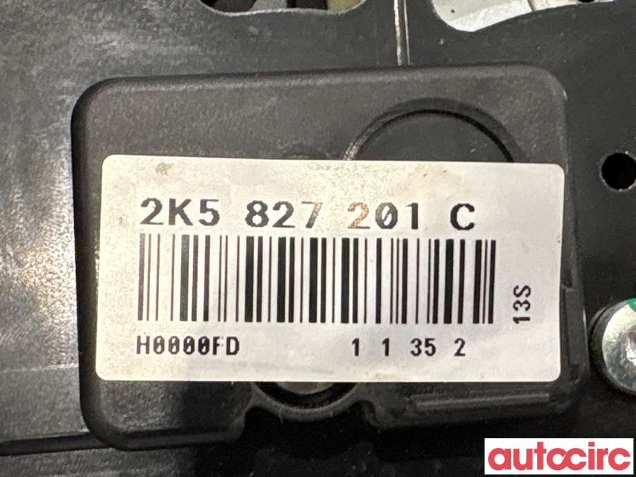Sentrallås bakluke til VW Caddy 2010-2015 (Type III, Fase 2)  (VOLKSWAGEN|2K5827201C||2K5827201G)