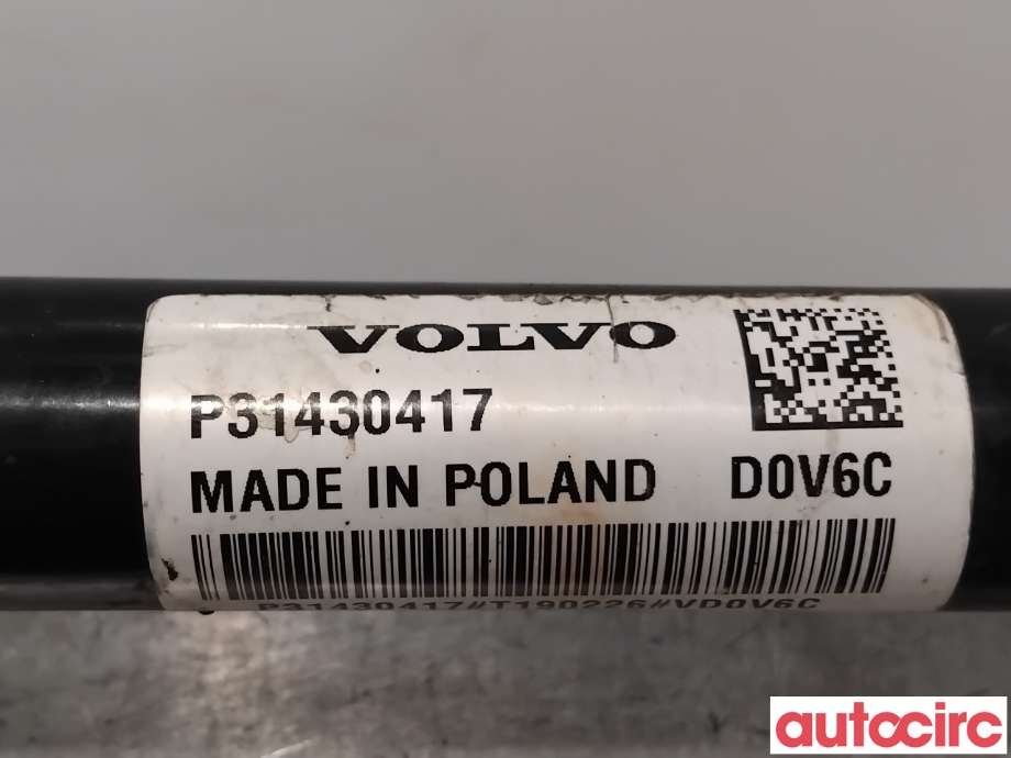 Drivaksel høyre bak til Volvo V90 / V90 CC / S90 2016-->>  (VOLVO|36011771||31430417)