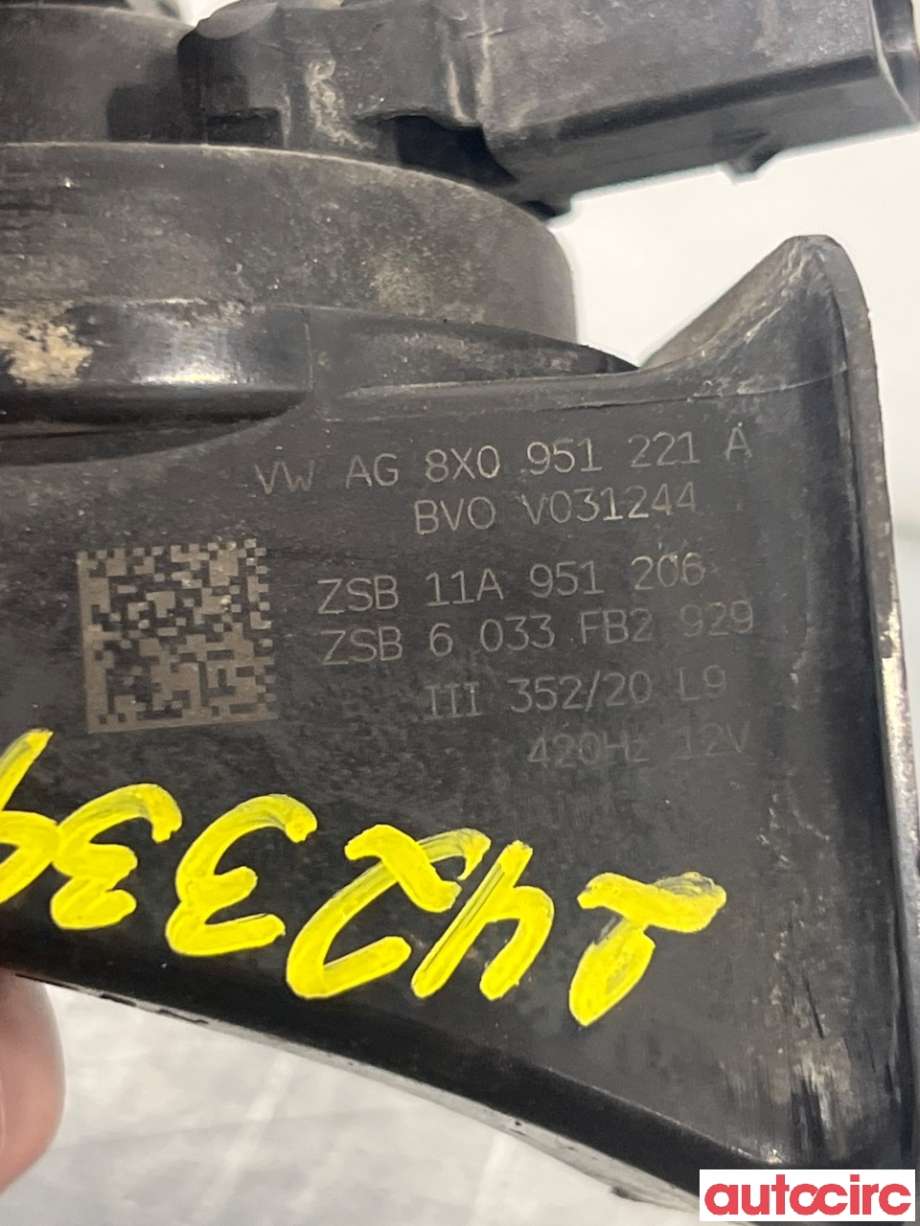 Horn/signalhorn til VW ID.3 2020-->> (VOLKSWAGEN|8X0951221A|)