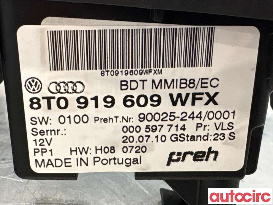 Bryter diverse til Audi A4 2007-2014 (Type IV) (B8) (B8) (AUDI|8T0919611|90025-244|8T0919609)