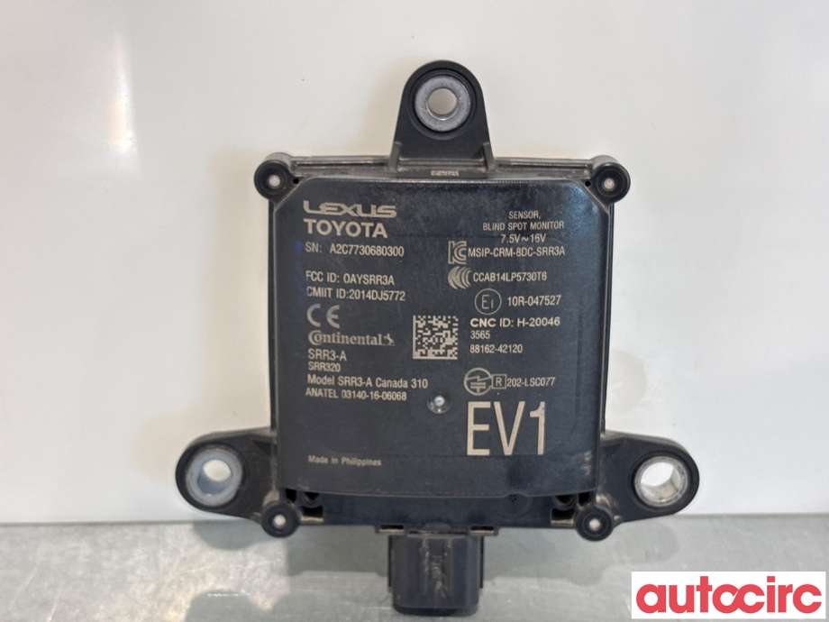 Sensor radar til Toyota RAV4 2019-->> (Type V) (TOYOTA|NO NUMBER|A2C7730680300|88162-42120)