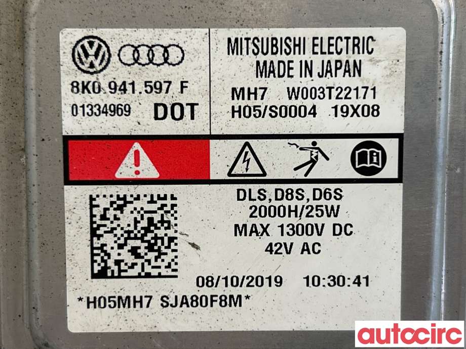 Styreenhet xenon/ballast til VW Caddy 2015-2020 (Type III, Fase 3)  (VOLKSWAGEN|8K0941597F|)