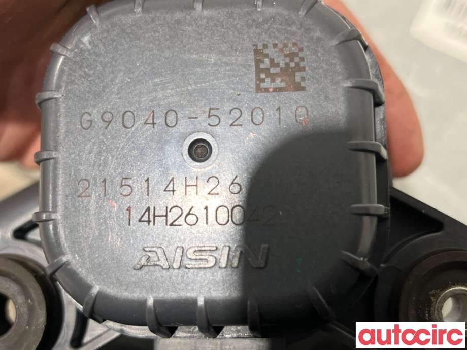 Sirkulasjonspumpe til Toyota Auris 2015-2019 (Type II, Fase 2)  (TOYOTA|G904052010||G9040-52010)