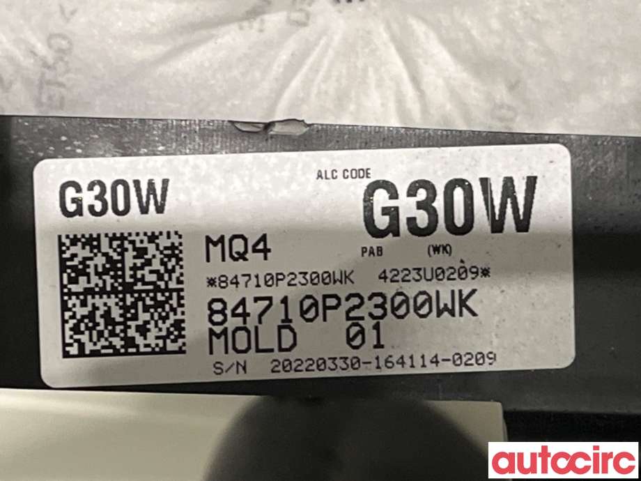 Dashbord til Kia Sorento 2016-->> Type III (KIA|84710P2300WK|)