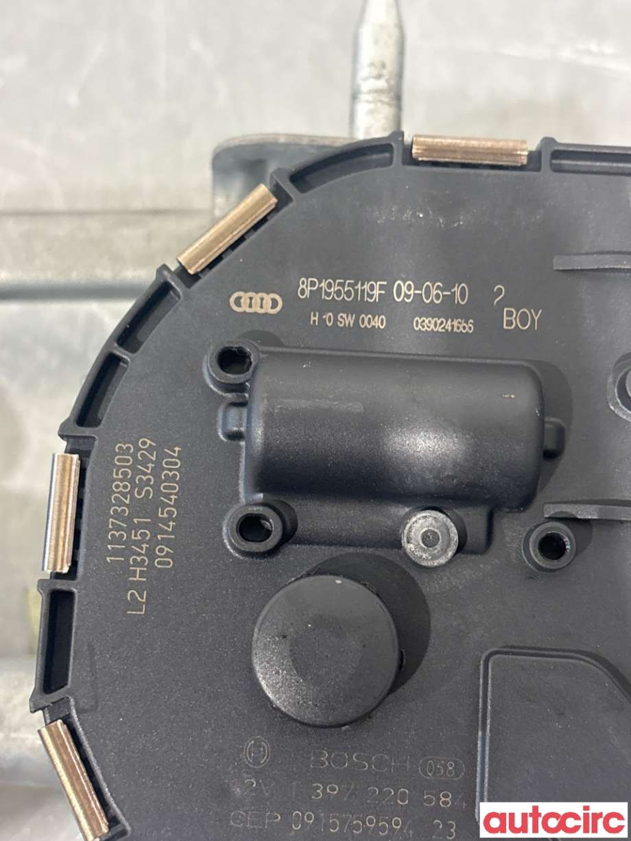 Viskermotor frontrute til Audi A3 2009-2012 (Type II, Fase 2) (AUDI|8P1955023L||8P1955119F)