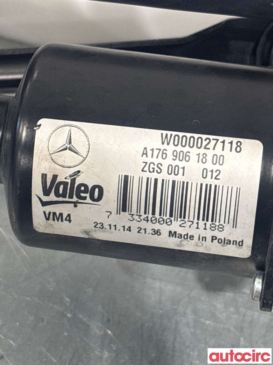Viskermotor frontrute til Mercedes A-Klasse 2012-2018 (W176) (W176) (MERCEDES|A1768200040|W000027118|A1769061800)