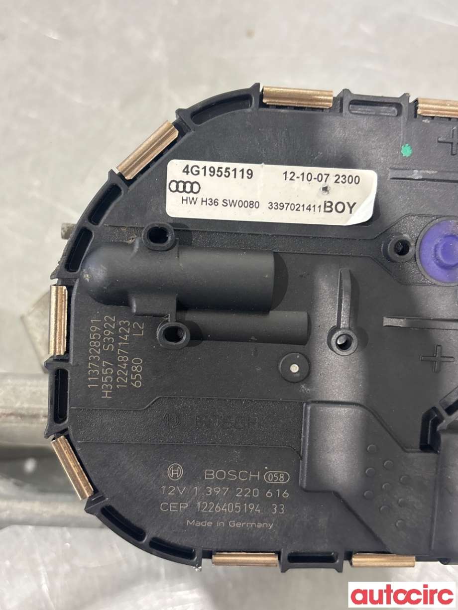 Viskermotor frontrute til Audi A6, Allroad 2012-2014 (Type III, Fase 1) (C7) (C7) (AUDI|4G1955023C|1397220616|4G1955023A)