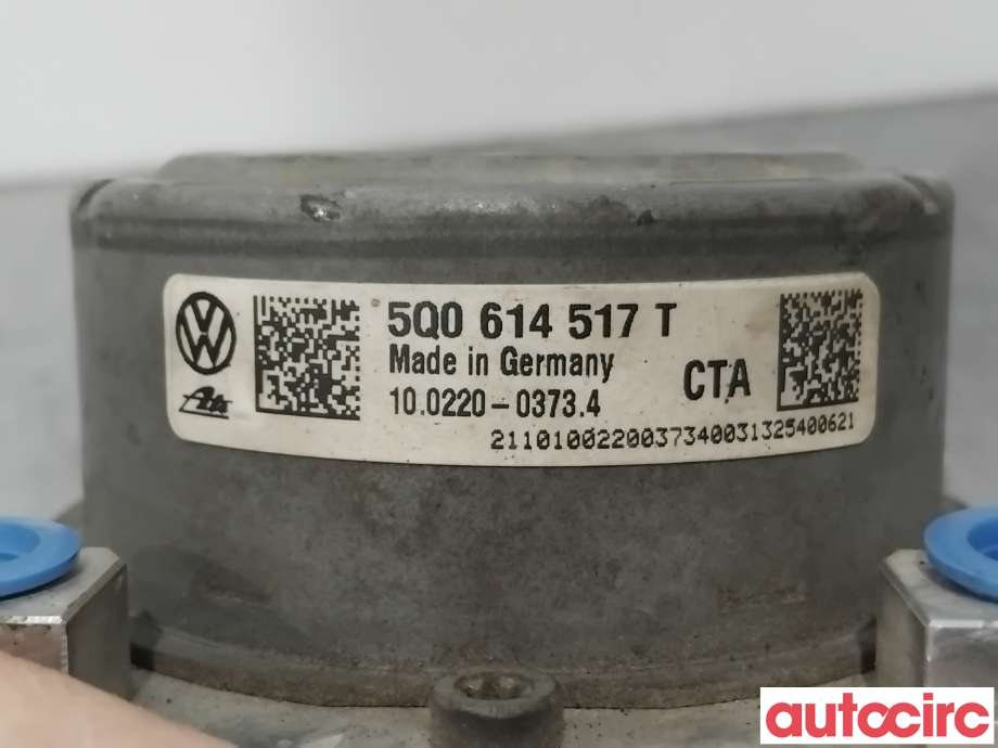 ABS sentral til VW Golf VII 2012-2017 (Fase 1) (VOLKSWAGEN|5Q0614517CK|100915-43463|5Q0614517T)