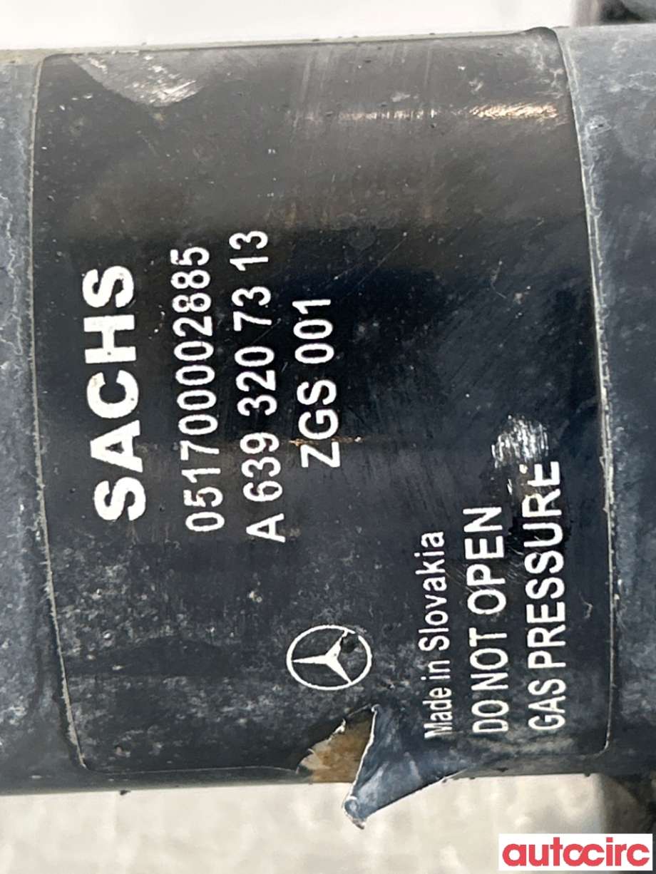 Fjærbein venstre foran til Mercedes Vito/Viano 2004-2010 (Fase 1) (W639) (W639) (MERCEDES|A6393203713||A6393207313)