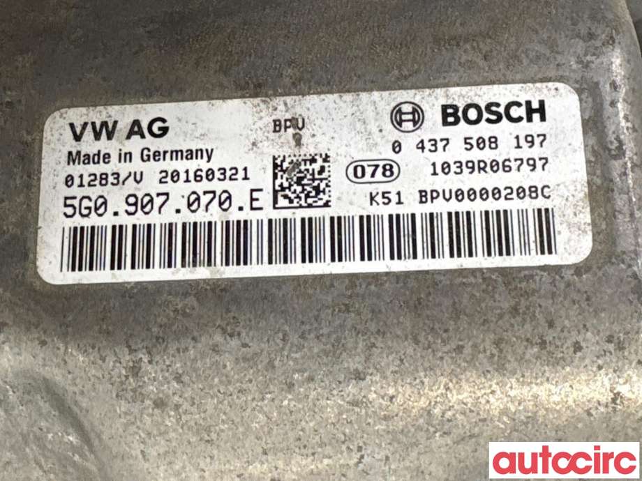 Inverter hybrid til VW e-Golf 2014-2017 (Fase 1) (VOLKSWAGEN|5G0907070E|0437508197)
