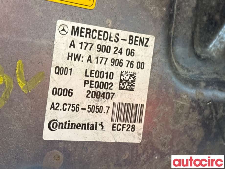 Inverter hybrid til Mercedes A-Klasse 2018-->> (W177) (W177) (MERCEDES|A1779002406|A2C756-50507|A1779001814)