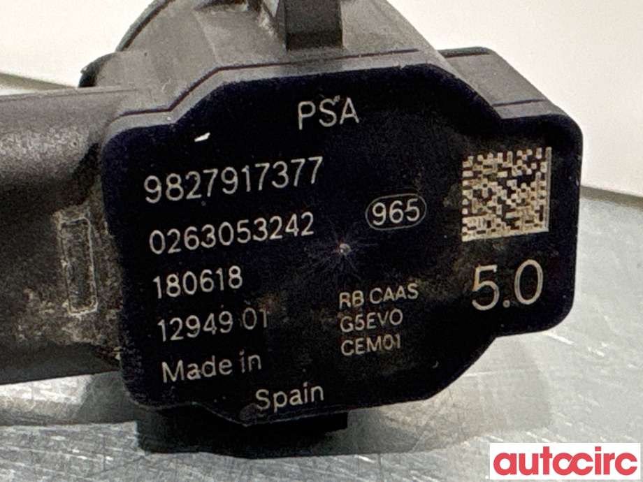 Parkeringssensor bak til Peugeot 3008 2016-->> (Type II) (PEUGEOT|9827917380|0263053242|9827917377)