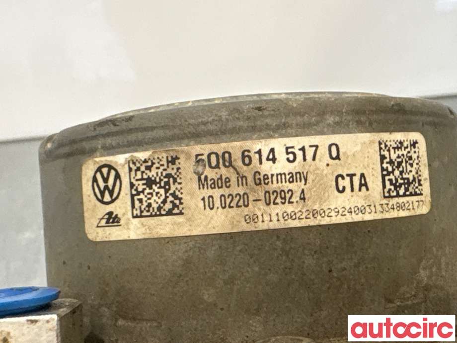 ABS sentral til Škoda Octavia 2013-2016 (Type III, Fase 1)  (SKODA|5Q0614517Q|100220-02924)