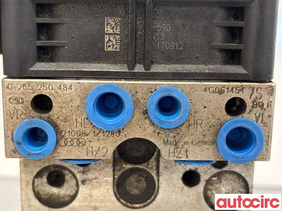 ABS sentral til Audi A6, Allroad 2012-2014 (Type III, Fase 1) (C7) (C7) (AUDI|4G0614517S|0265250484)