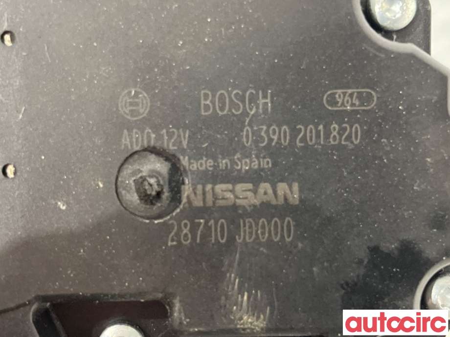 Viskermotor bakrute til Nissan Qashqai 2010-2014 (Type I, Fase 2)  (NISSAN|28710JD000|0390201820)