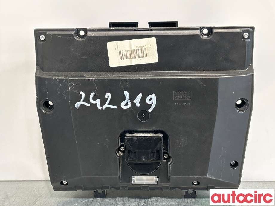Varmeapparat betjening til Volvo XC60 2014-2017 (Type I, Fase 2)  (VOLVO|31443425|SN002012201)