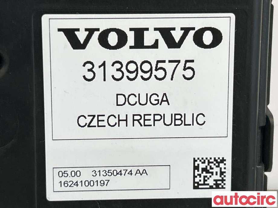 Styreenhet hengerfeste til Volvo XC60 2014-2017 (Type I, Fase 2)  (VOLVO|31407107|1624100197|31399575)