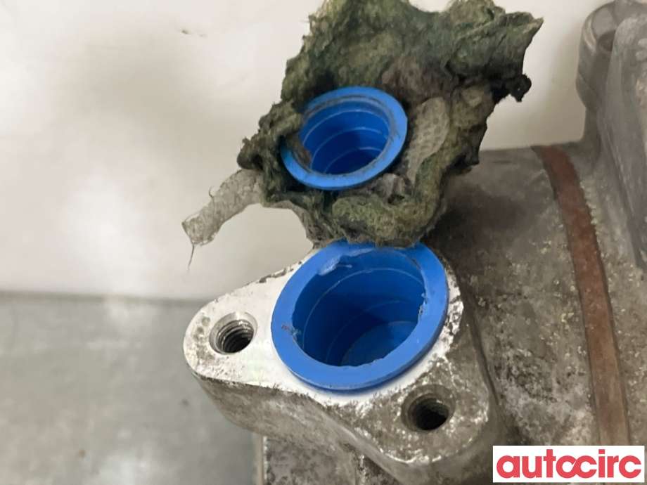 Aircondition kompressor til Nissan Qashqai 2010-2014 (Type I, Fase 2)  (NISSAN|92600BB01A|CSV617|92600BB02B)