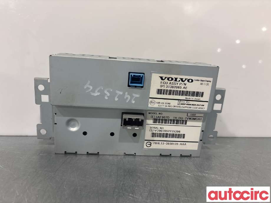Instrument kjørecomputer til Volvo V60/V60 CC 2013-2018 (Type I, Fase 2)  (VOLVO|36011463||31382065)