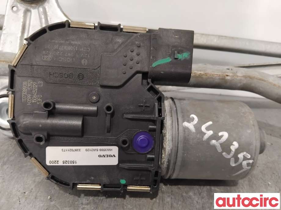 Viskermotor frontrute til Volvo V60/V60 CC 2013-2018 (Type I, Fase 2)  (VOLVO|30753493|1397220628)