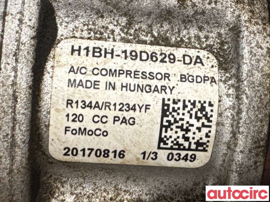 Aircondition kompressor til Ford Fiesta 2017-->> (Type VII) (FORD|2673870||H1BH-19D629-DA)