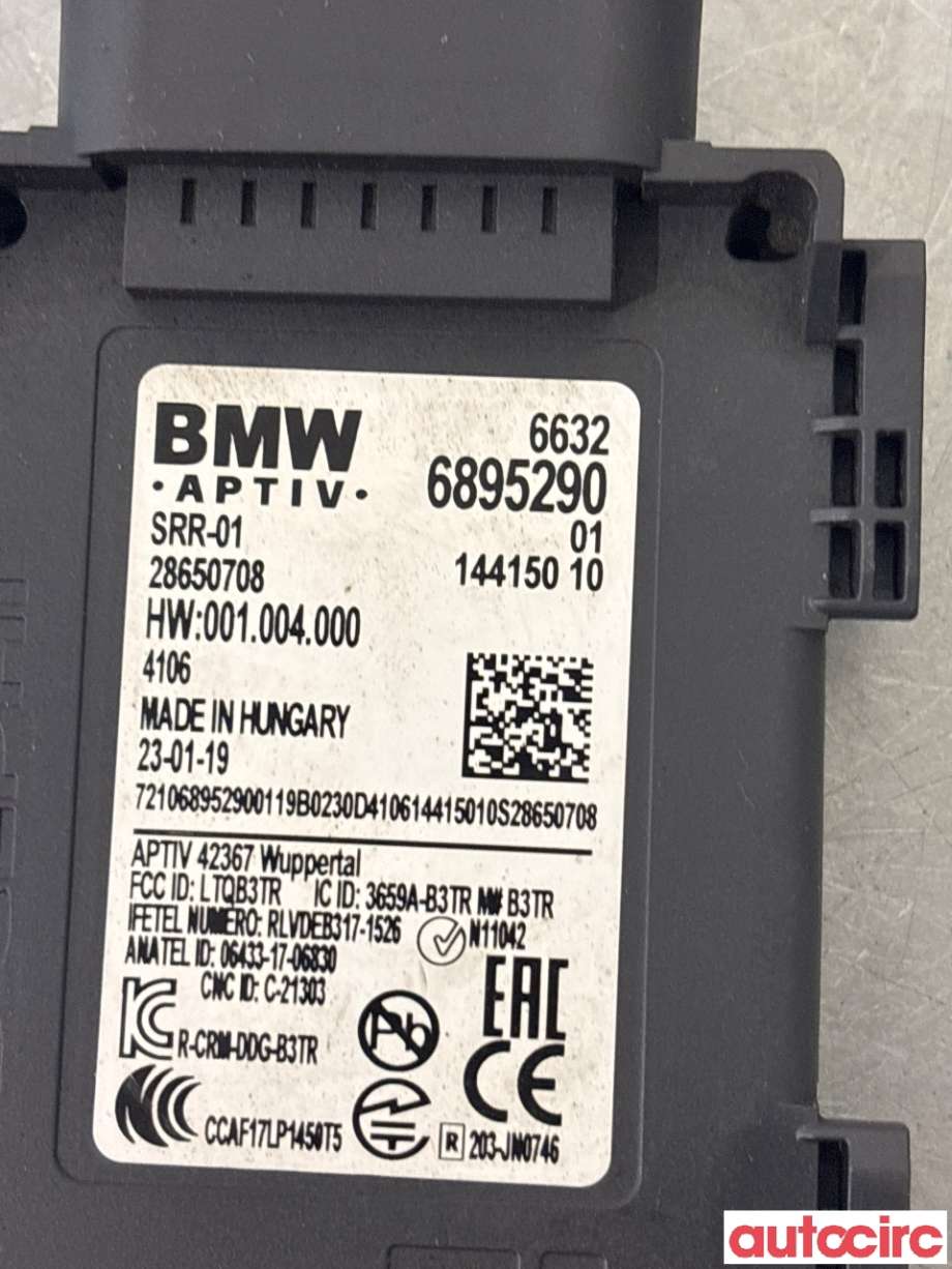 Sensor radar til BMW 5-Serie 2017-->> (G30/G31) (G30/G31) (BMW|66325A340C0|14415010|66325A0CDA7)