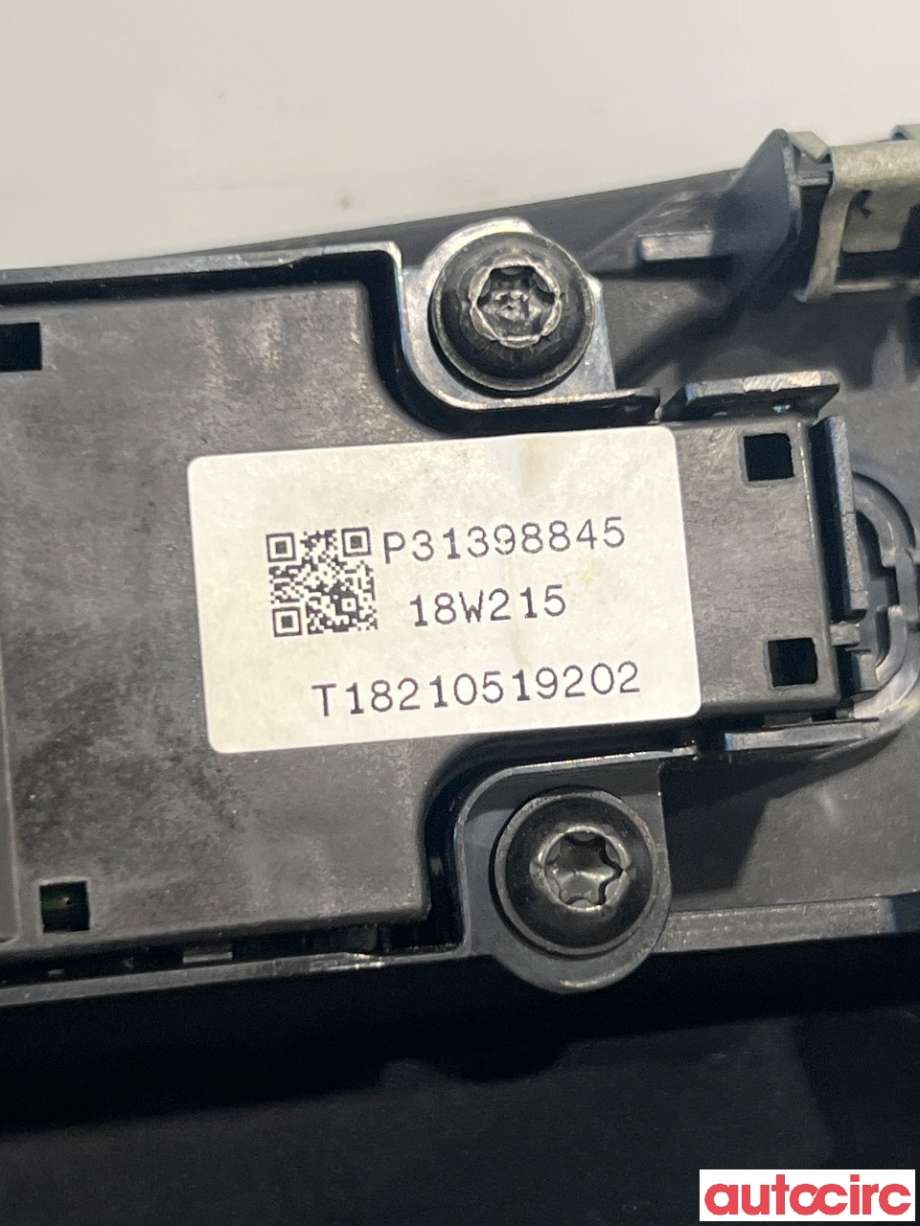 Varmeapparat betjening til Volvo XC60 2017-->> (Type II) (VOLVO|31398845|)
