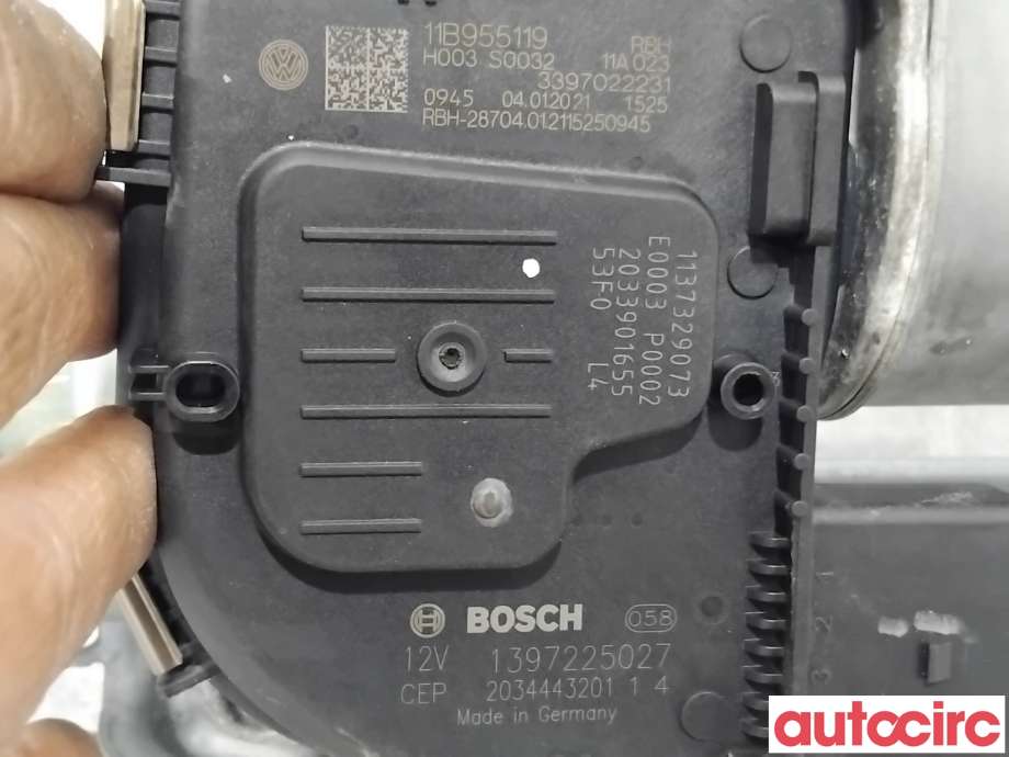 Viskermotor frontrute til VW ID.3 2020-->> (VOLKSWAGEN|11B955023|1397225027|11B955023A)