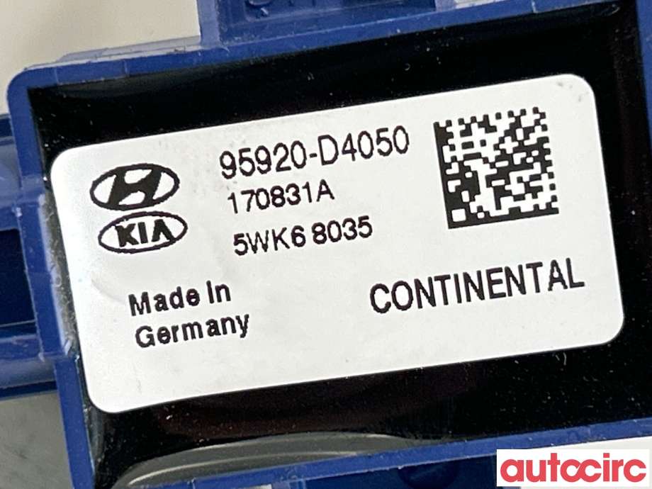 Airbag sensor høyre til Kia Optima 2017-2020  (KIA|95920D4050||95920-D4050)