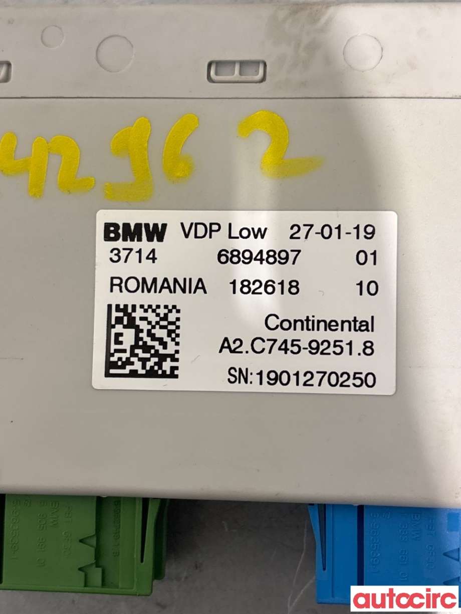 Styreenhet nivå/luftfjæring til BMW 5-Serie 2017-->> (G30/G31) (G30/G31) (BMW|37148850967|)