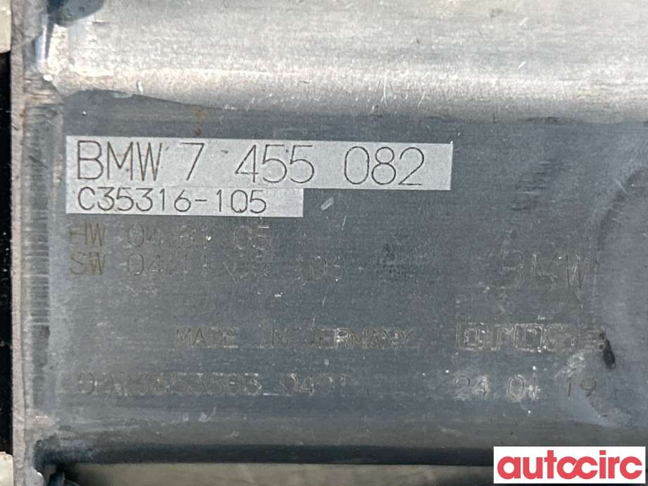 Ruteheis venstre foran til BMW 5-Serie 2017-->> (G30/G31) (G30/G31) (BMW|61355A5C894|C35316-105|7455082)