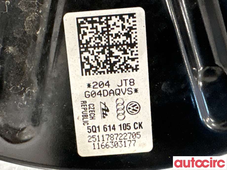 Bremsekraft-forsterker til Škoda Superb 2015-->> (Type III) (SKODA|8V1612107A||5Q1614105CK)