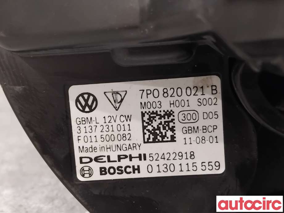 Varmeapparat motor til Porsche Cayenne 2010-2017 (92A) (92A) (PORSCHE|95857234202|0130115559|95857234203)
