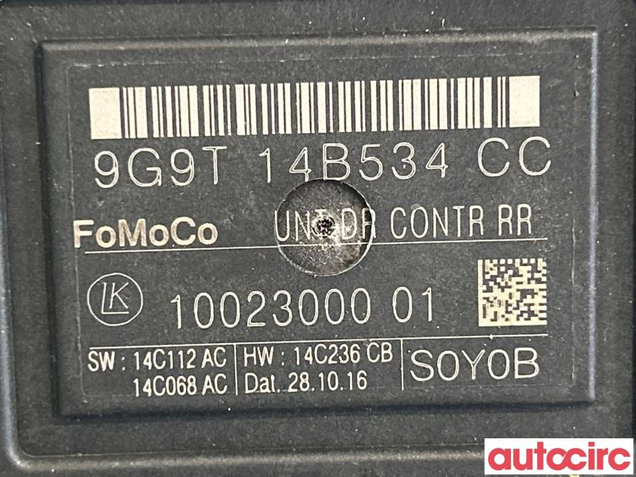 Styreenhet dør venstre foran til Volvo XC60 2014-2017 (Type I, Fase 2)  (VOLVO|31318368|10023000-01|9G9T14B534CC)