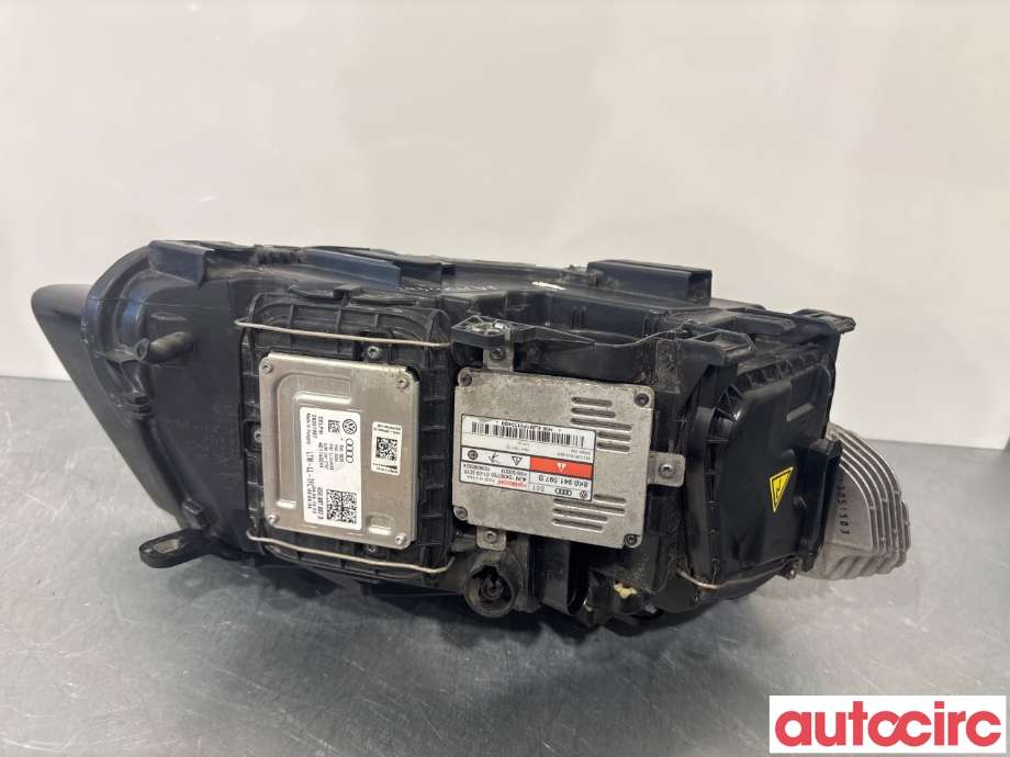 Frontlykt venstre halogen til Audi Q5 2012-2017 (Type I, Fase 2) (AUDI|8R0941043C||8R0941005C)