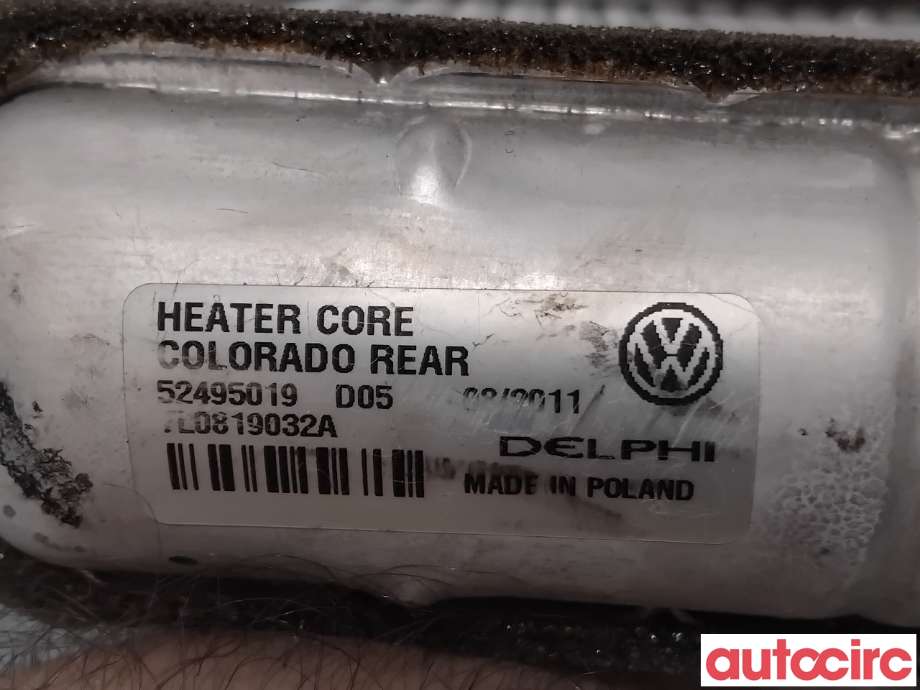 Varmeapparat register til Porsche Cayenne 2010-2017 (92A) (92A) (PORSCHE|95557207001|52495019|7L0819032A)