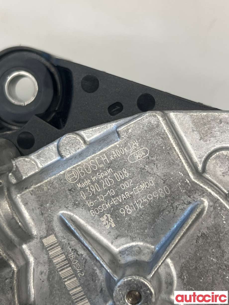Viskermotor bakrute til Citroën C3 2016-->> (Type III)  (CITROEN|9811259980|0390205008)