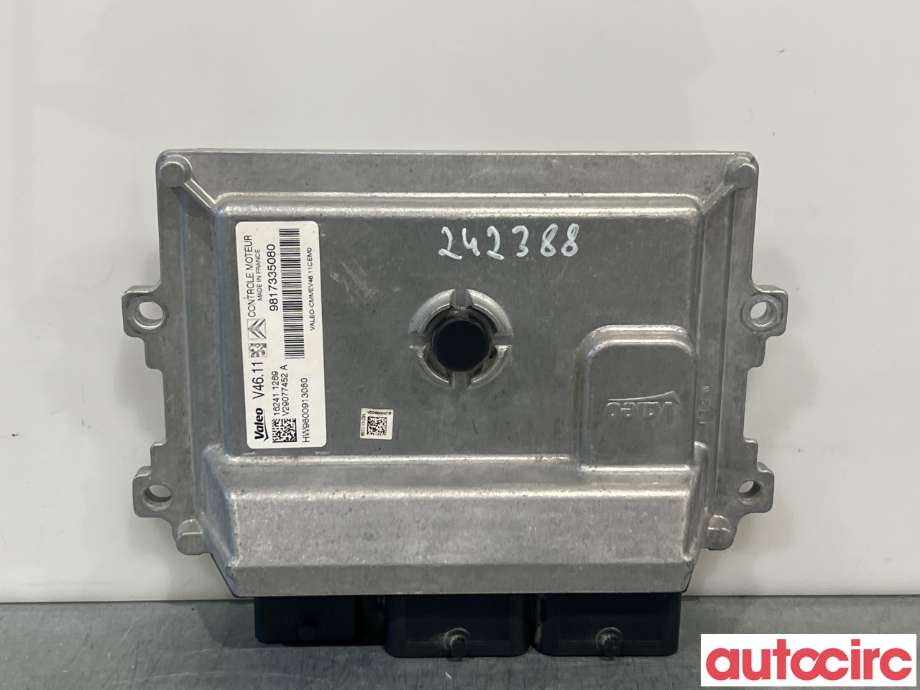Styreenhet motor til Citroën C3, 2016-->> (Type III)  (CITROEN|1619374980)