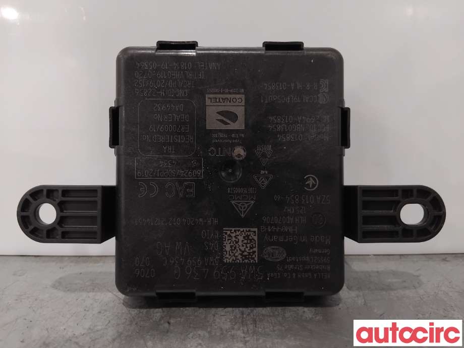 Styreenhet nøkkelfri/keyless til VW ID.3 2020-->> (VOLKSWAGEN|5WA959436AB||5WA959436G)