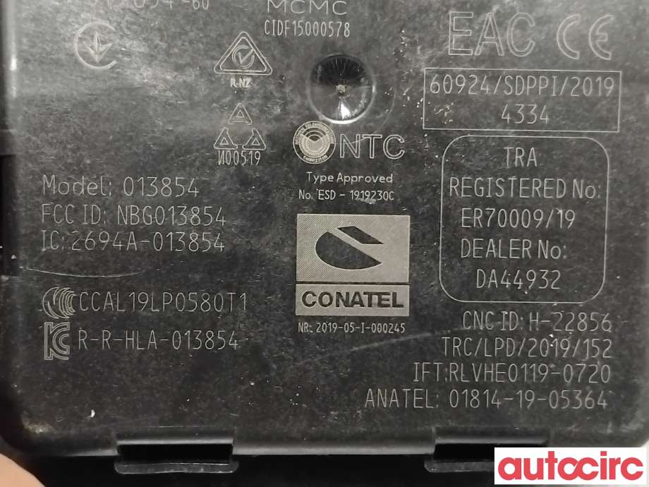 Styreenhet nøkkelfri/keyless til VW ID.3 2020-->> (VOLKSWAGEN|5WA959436AB||5WA959436G)
