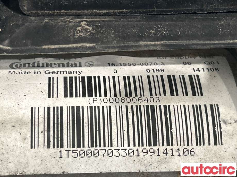 Kompressor nivå/luft til Tesla Model S 2013-2016 (Fase 1)  (TESLA|6006403-00-A||0006006403)
