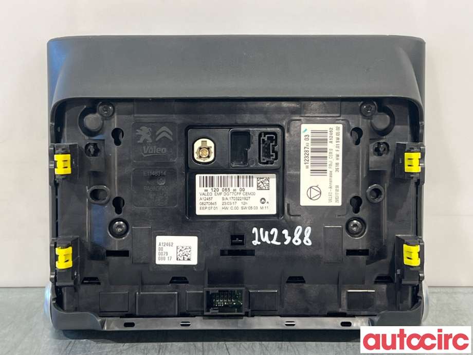 Instrument kjørecomputer til Citroën C3 2016-->> (Type III)  (CITROEN|NO NR||9812006580)