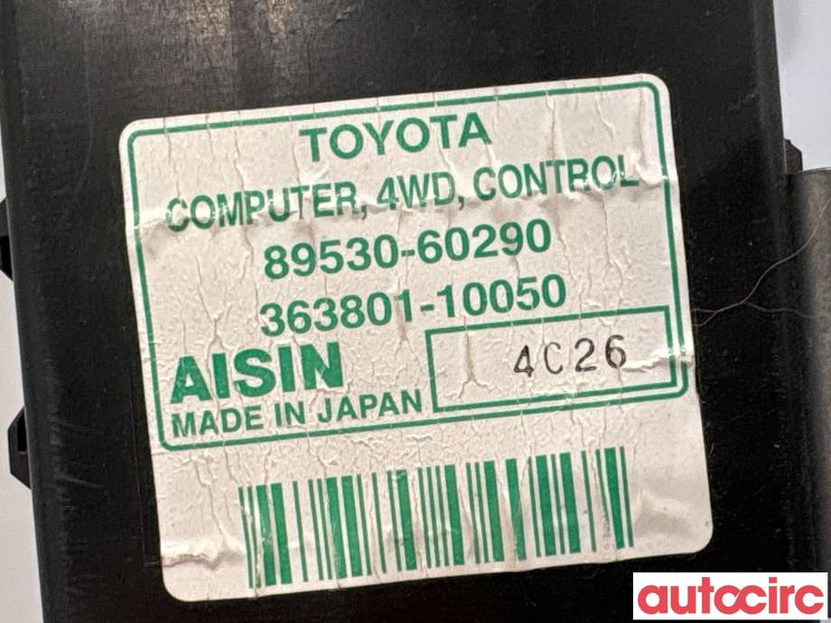 Styreenhet 4WD til Toyota Land Cruiser 120 2002-2009  (TOYOTA|8953060290|363801-10050|89530-60290)
