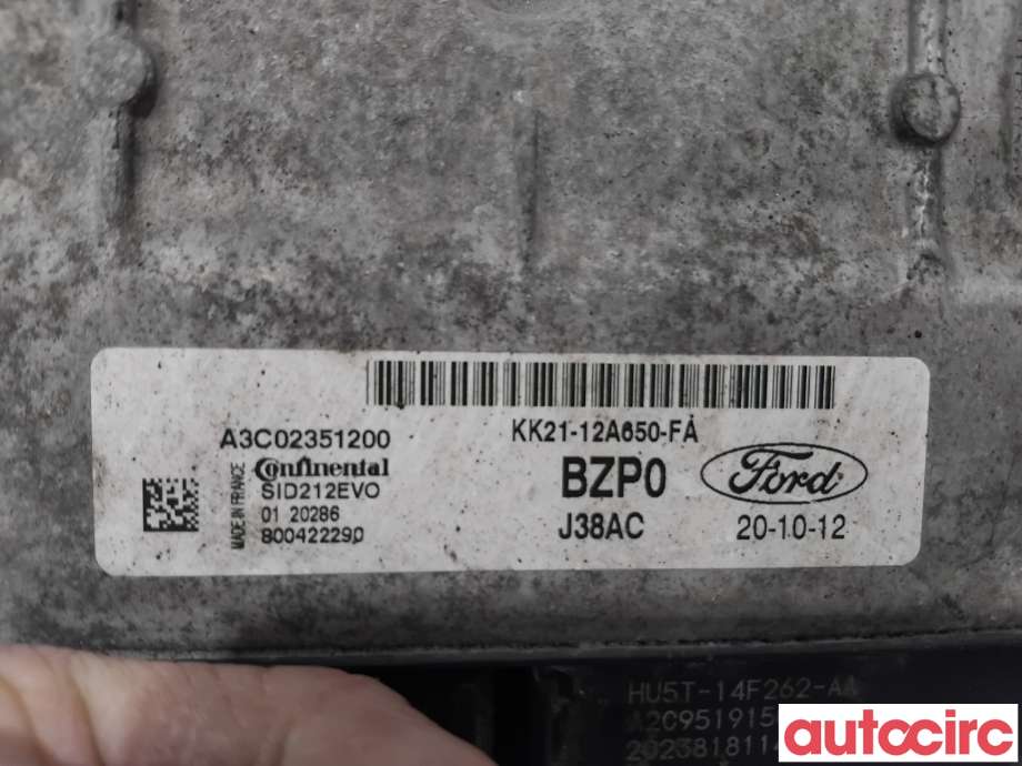 Styreenhet motor til Ford Transit Courier 2018-2023 (Type I, Fase 2)  (FORD|2412881|A3C02351200|KK21-12A650-FA)