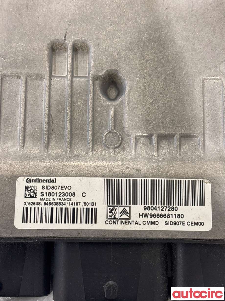 Styreenhet motor til Peugeot 3008 2009-2016 (Type I)  (PEUGEOT|1609605180|S180123008|9666681180)