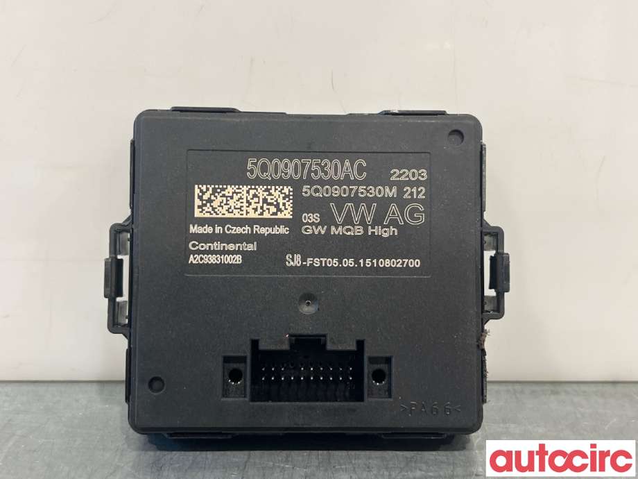 Styreenhet diverse til VW Golf VII, 2012-2017 (Fase 1) (VOLKSWAGEN|5Q0907530AC)