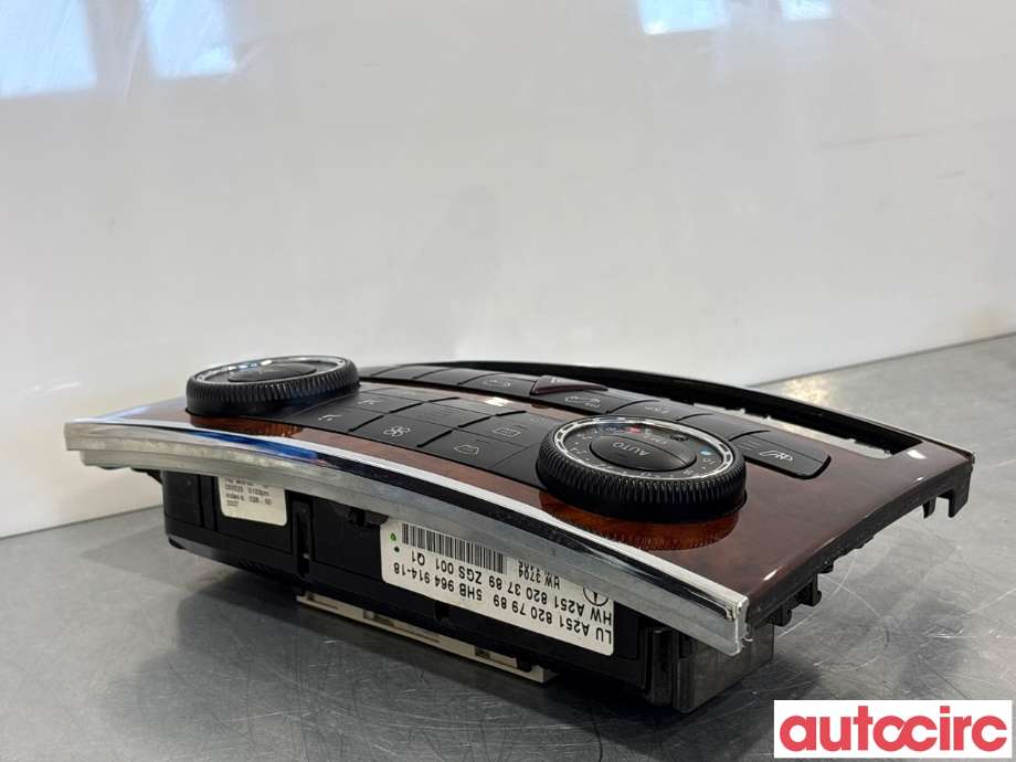 Varmeapparat betjening til Mercedes ML 2005-2011 (W164) (W164) (MERCEDES|A2519000001|5HB964914-18|A2518207989)
