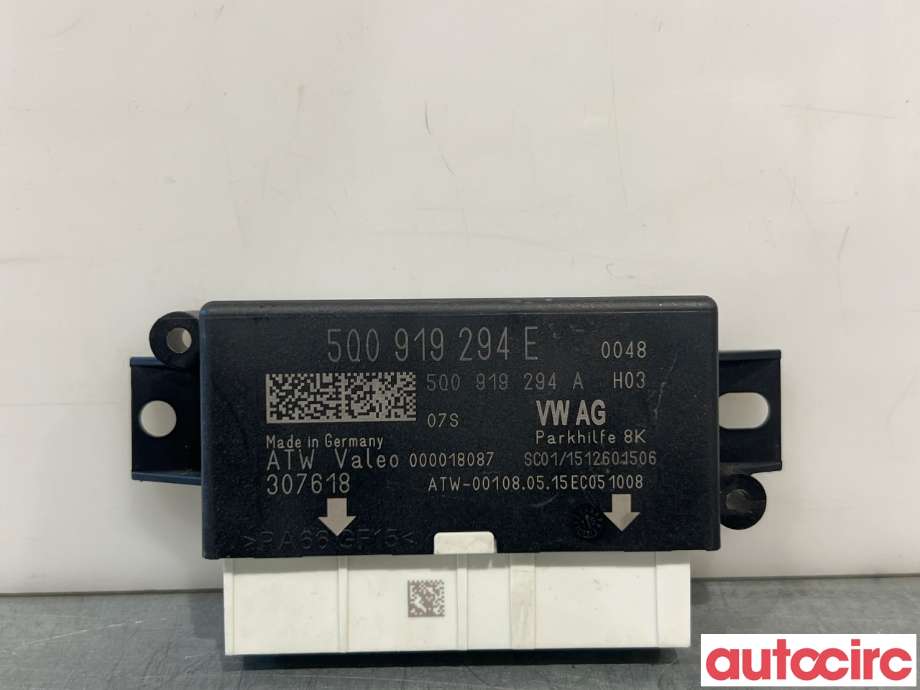 Styreenhet parkering til VW Golf VII, 2012-2017 (Fase 1) (VOLKSWAGEN|5Q0919294E)